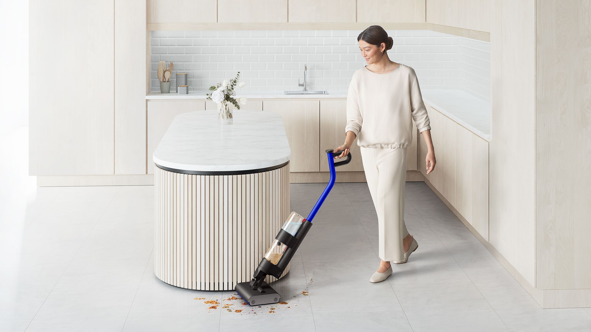 Dyson WashG1™ wet cleaner (Matte Black/Ultra Blue)